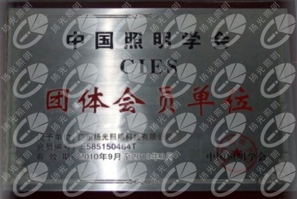 中国照明学会团体会员单位